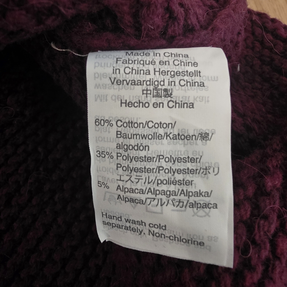Madewell Alpaca Blend Bell Sleeve Sweater- S - Picture 9 of 15